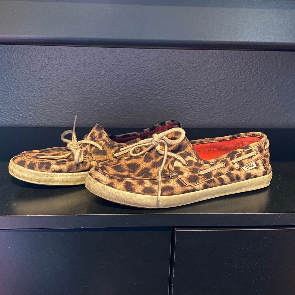Vans Cheetah Print Shoes
